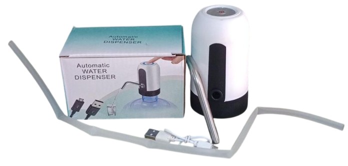 Automatic Wireless Water Dispenser, USB Rechargeable Portable Water Can Dispenser for Home,Office,Easy One-Touch Operation