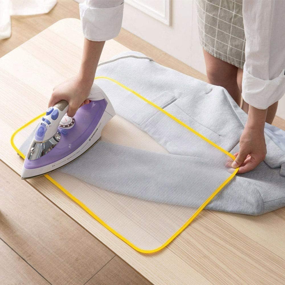 Ironing Board Cover Protective Press Mesh Iron Mat Ironing Cloth Guard Protector Garment Clothes Iron Accessories