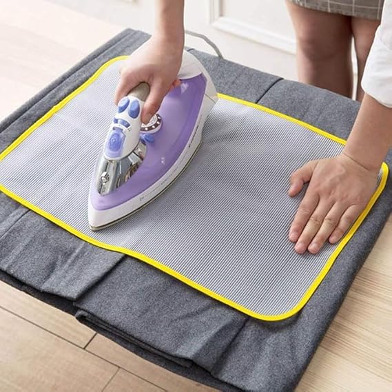 Buy Ironing Board Cover Protective Press Mesh Iron Mat Ironing Cloth Guard Protector Garment Clothes Iron Accessories Online at Dmark