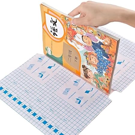 Transparent Self-Adhesive Book Cover Film – 30 Sheets (10 Each of 3 Sizes) | Waterproof Paper Sticker for Book Protection Textbook Covering Office Use | Easy-to-Apply Book Binding Sheets