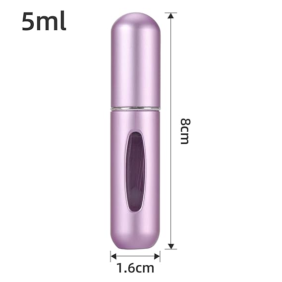 Portable Mini Refillable Perfume Atomizer Bottle, 8ml Refillable Atomized Perfume Bottle