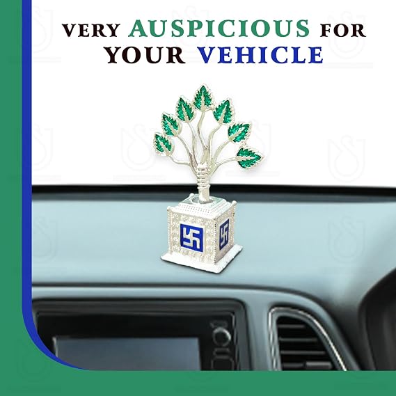 Silver Plated Tulsi Plant for Pooja Decorative, Pooja Items, Religious Metal Tulsi Kyara, Wedding Return Gift, Pooja Articles, vastu Items,Tulsi Plant for Showpiece