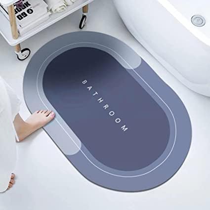 Buy Bathroom Mat Non-Slip Super Absorbent for Home Kitchen and Office | Quick Dry Dirt Barrier Door Mat and Floor Mat | Soft and Cushiony Bath Mat and Doormat Online at Dmark