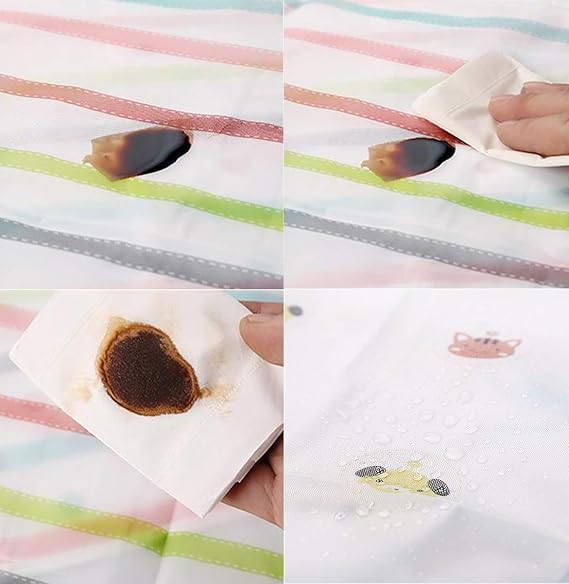 Dustproof Microwave Oven Cover with 2 Pockets Waterproof Greaseproof Oil Proof Oven Cover 85 x 35 cm