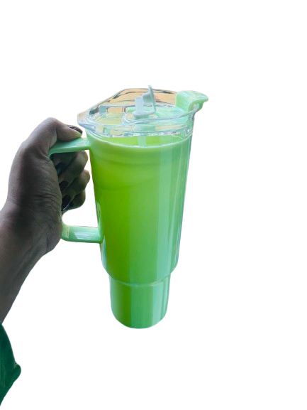 umbler with Straw & Handle | Large Capacity Reusable Drinking Mug | Ideal for, Juice, Water & Cold Drinks Capacity	1500 Milliliters