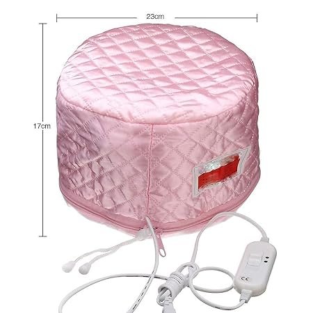 Electric Thermal Head Spa Cap, Hair Treatment Steamer, Heating Cap for Women