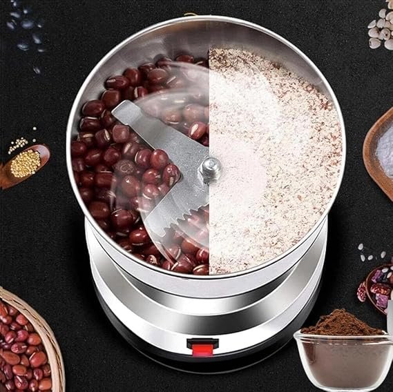 Nima Mixer Grinder Smash Machine Stainless Steel Multifunctional Electric Grinder & Chopper Dried Spice Hurbal Masala Coffee Beans, Nuts & Grains, Household Mixer, Powerful Motor Blender (Multi 6)